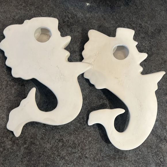 Vintage MCM Arnels chalkware iridescent fish - Picture 5 of 5